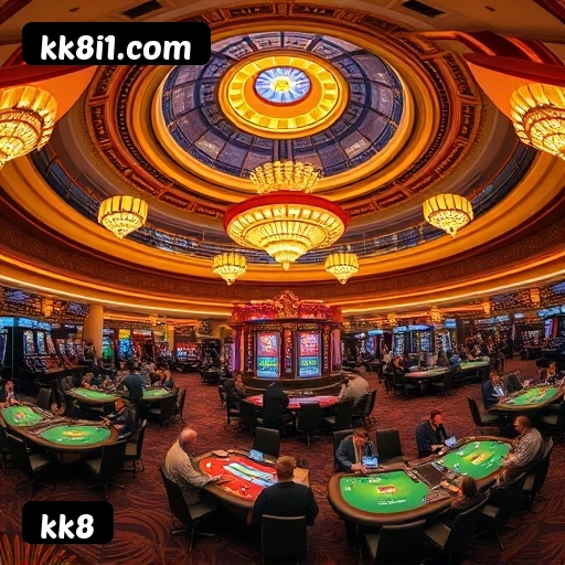 Aplicativo móvel kk8 para iOS e Android